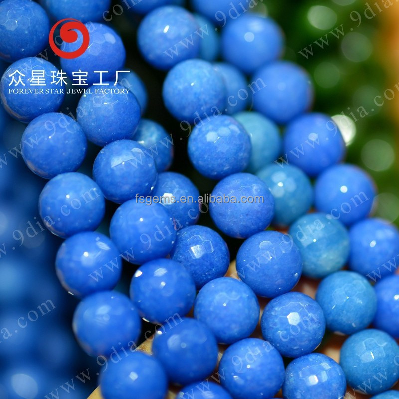 Hot Sale Wholesale Dyed Jade Stone Beads jade bead