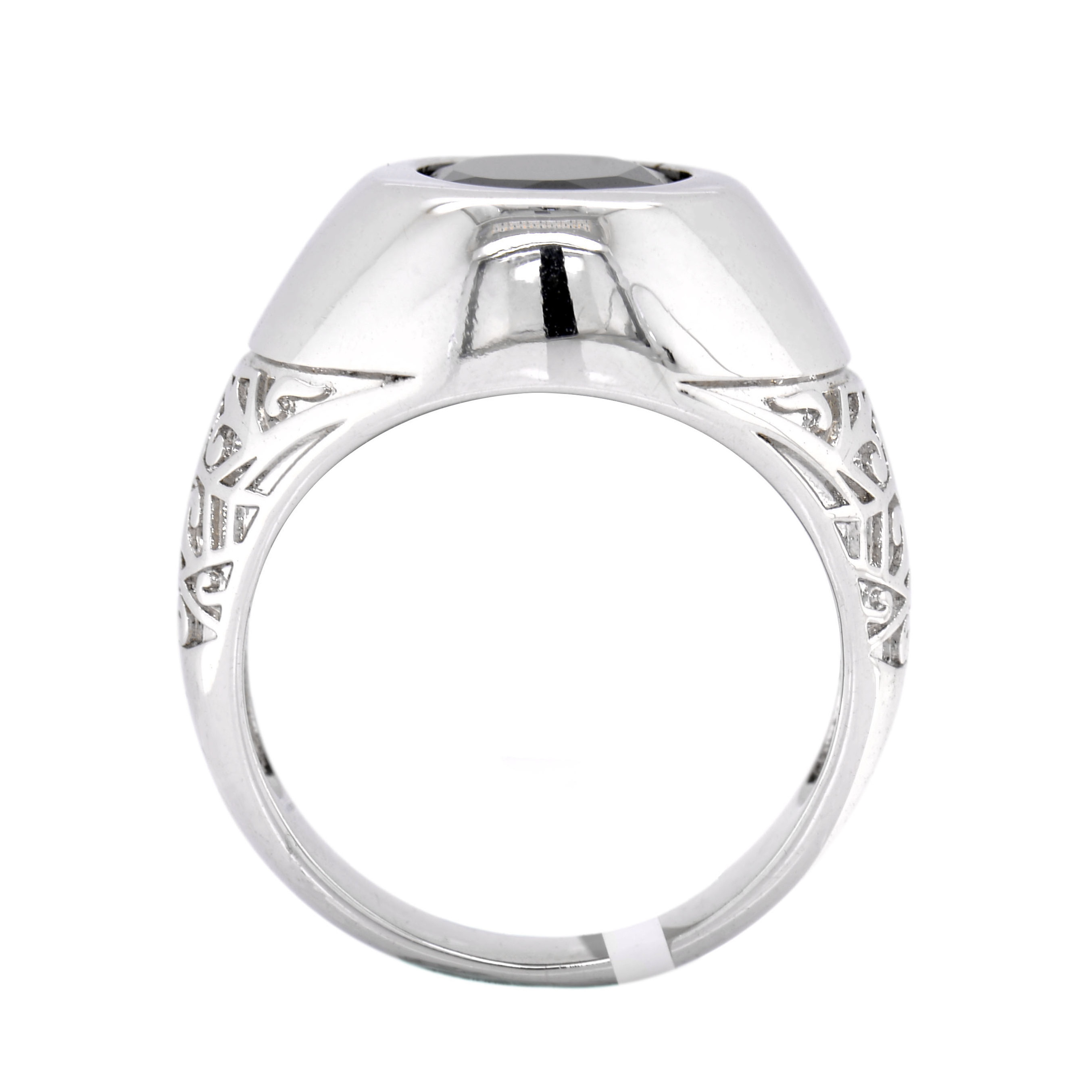 Elegant original silver ring designs men silver rings