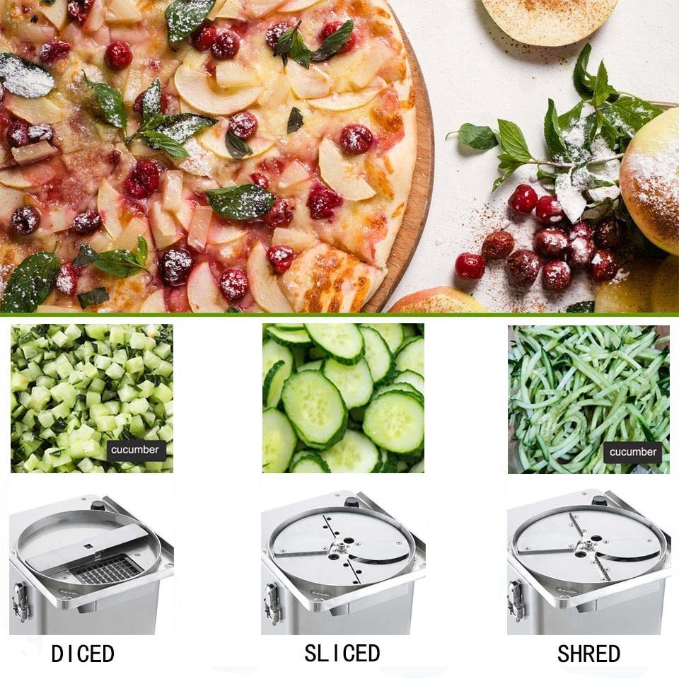 Hot Selling Kitchen Multi 3 In 1 Mandoline Fruit Vegetable Cutter Commercial Fruit Dicer Potato Slicer Vegetable Chopper