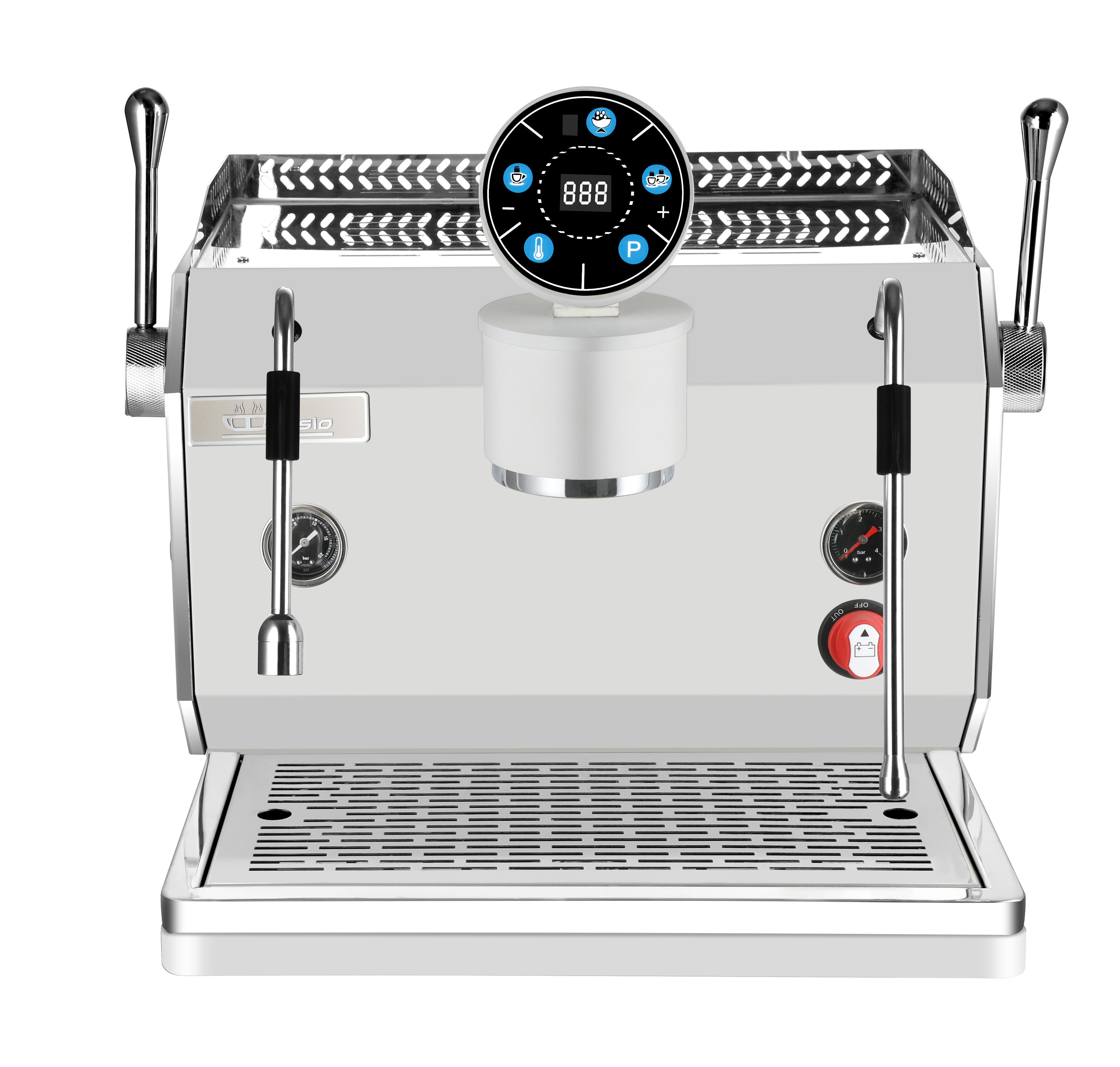 2024 new design commercial Coffee Machine  Commercial Espresso Single Group Coffee Maker Semi-Automatic Coffee Machine