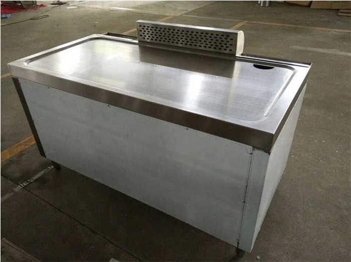 Kitchen Equipment Electric Teppanyaki Grill, Stainless Steel Teppanyaki Table