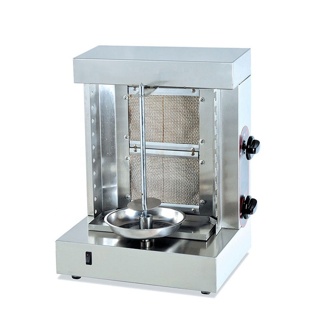 China supplier manufacturing gas chicken shawerma grill machine/doner kebab machine