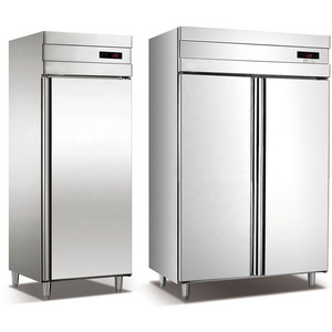 one door freezer/stainless steel commercial refrigerator/hotel kitchen refrigeration equipment