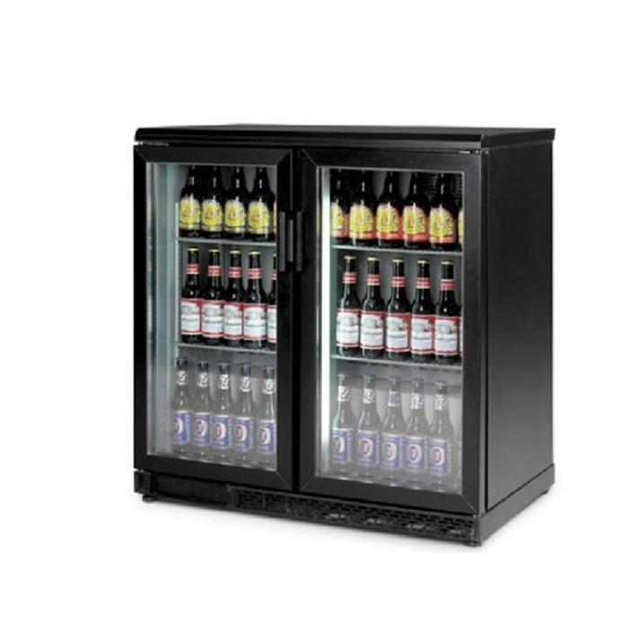 Wholesale transparent best beer cooler hotel beer cooler redbull cola refrigerator bar back cooler