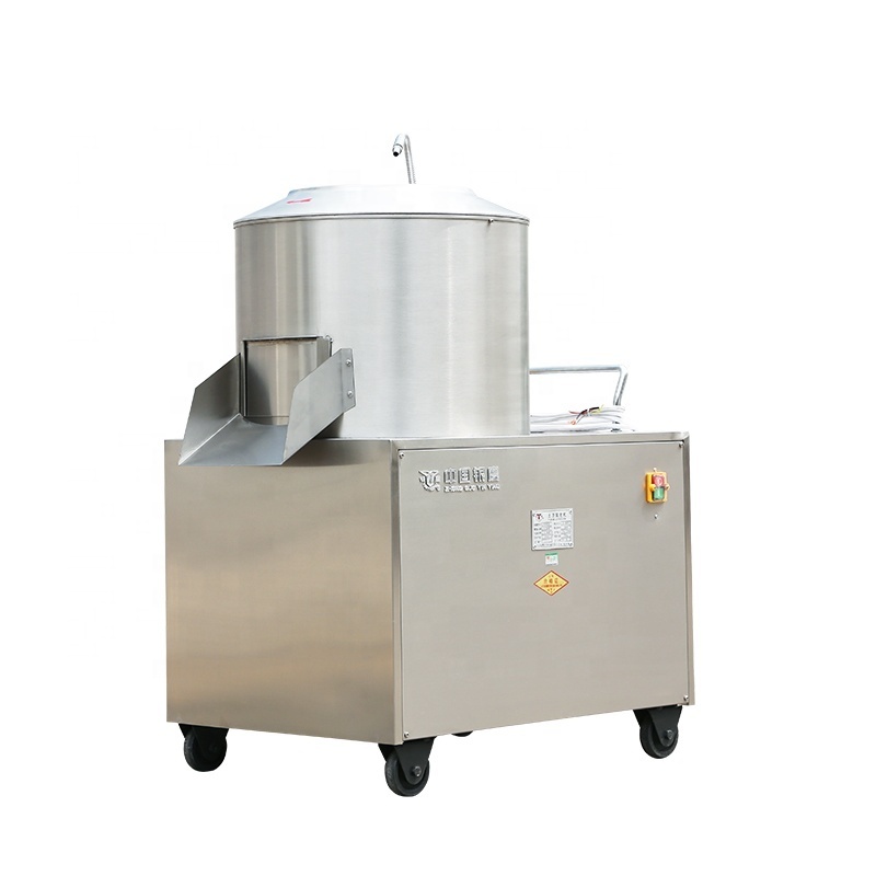 stainless steel mango peeling machine potato peeling and cutting machine for sale