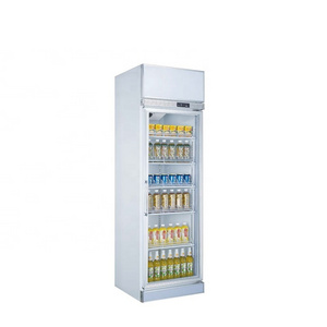 Commercial convenience store pepsi refrigerator cocacola glass door fridge cooler for sale