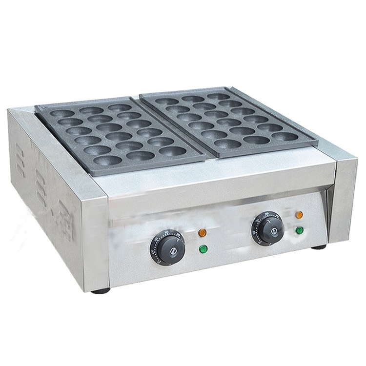 Electric Stainless Steel Takoyaki Machine Commercial 56 Holes Fishball Maker For Sale,  verly takoyaki machine