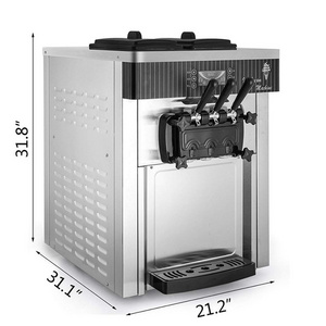 Stainless steel commercial using soft making machine ice cream used for sale/commercial ice cream making machine