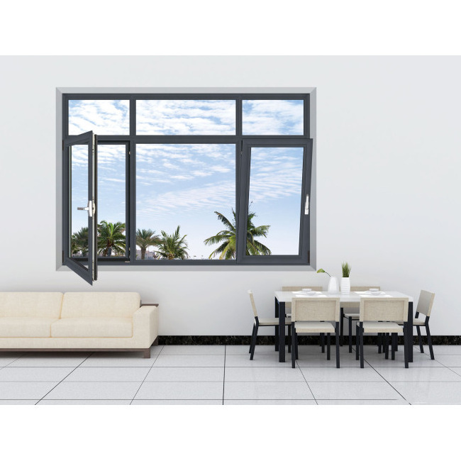 Florida miami dade hurricane impact  windows aluminum tilt and turn window