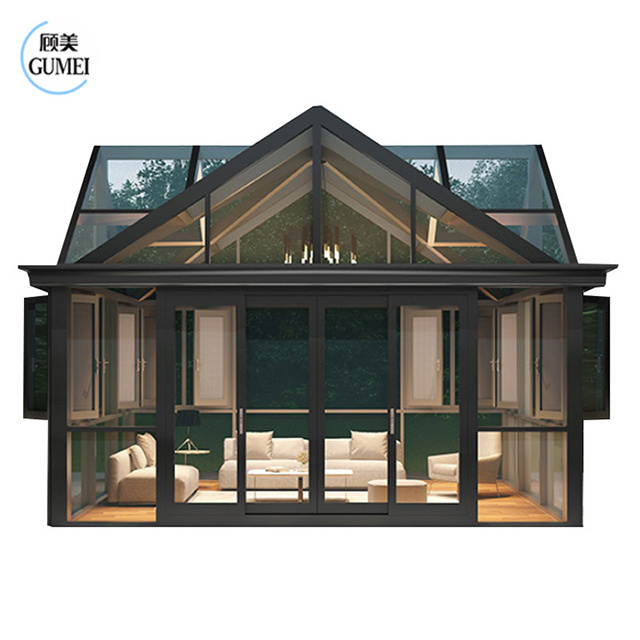 Factory Lowest Price Outdoor Prefabricated Sunroom For Solarium