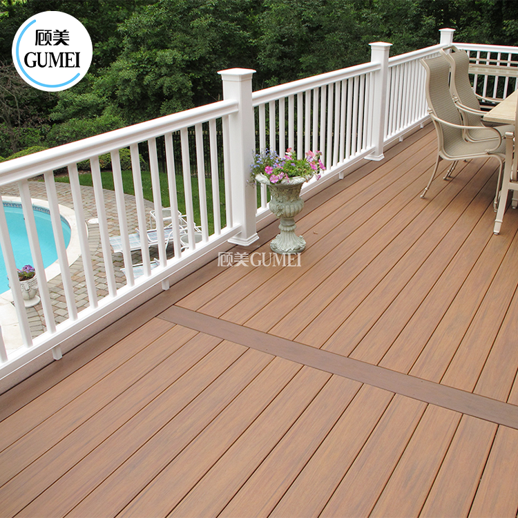 Modern Design Hide Frame Flooring Easy Installation High Quality Waterproof Anti-slip Garden WPC Decking