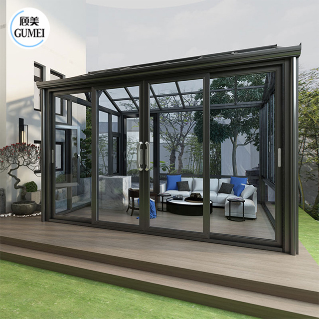 Factory Lowest Price Outdoor Prefabricated Sunroom For Solarium