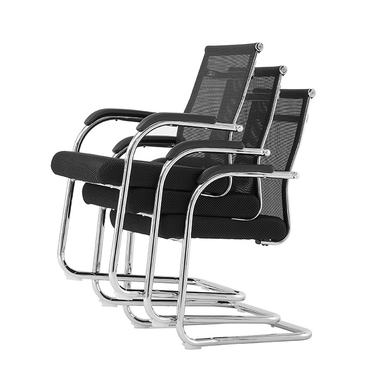 Foshan Hot Sale Mesh Comfortable Office Chair Conference Executive Computer Chairs For Office With Lumbar Support