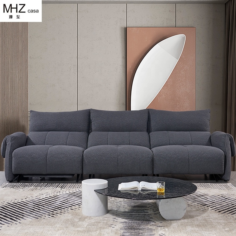 MHZ casa Winforce Elephant Ears Living Room Sofa Set Couch Velvet Modern Sofa Genuine Leather Futon Italian Luxury Sofa