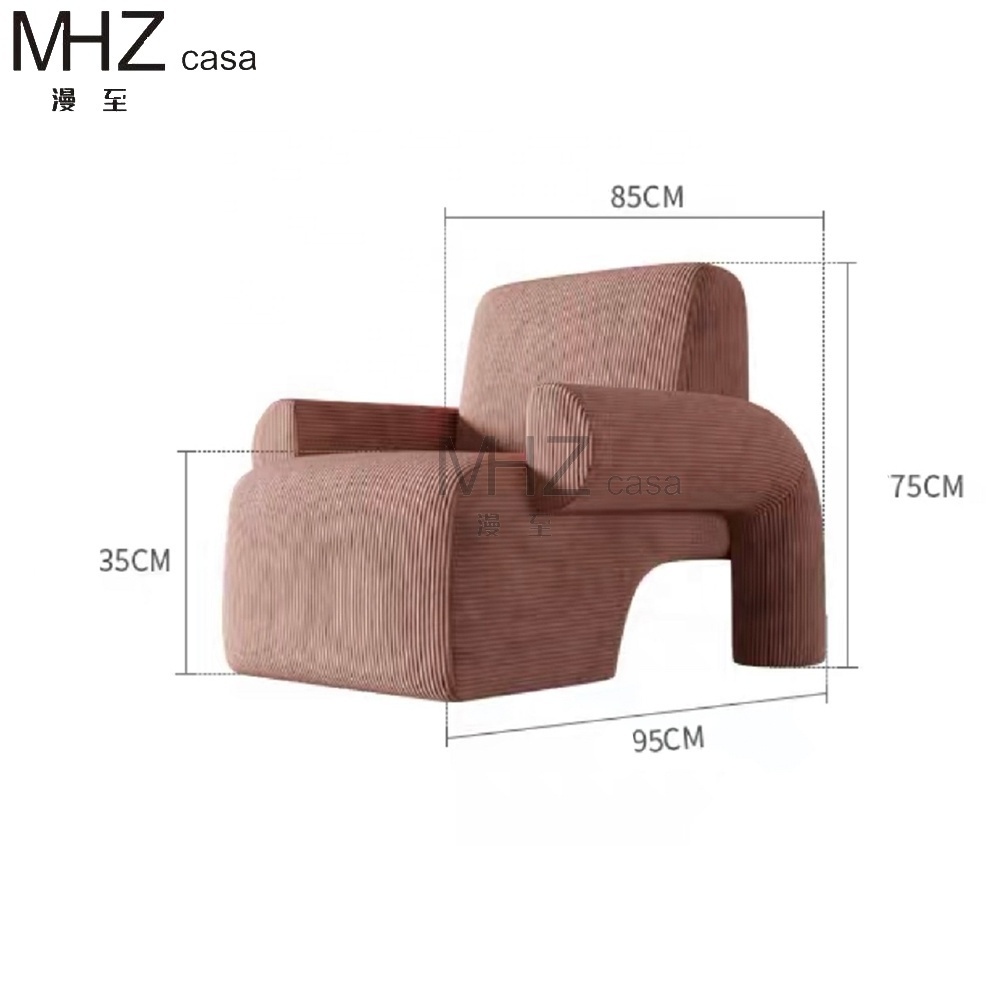 MHZ casa Furniture Custom Living Room Lazy Sofa Bed Office Sofa Chairs Lounger Seat Bean Bag Chair