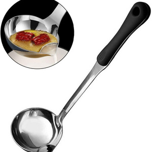 New Design Healthy Kitchen Accessory Stainless Steel Oil Separator Soup Ladle