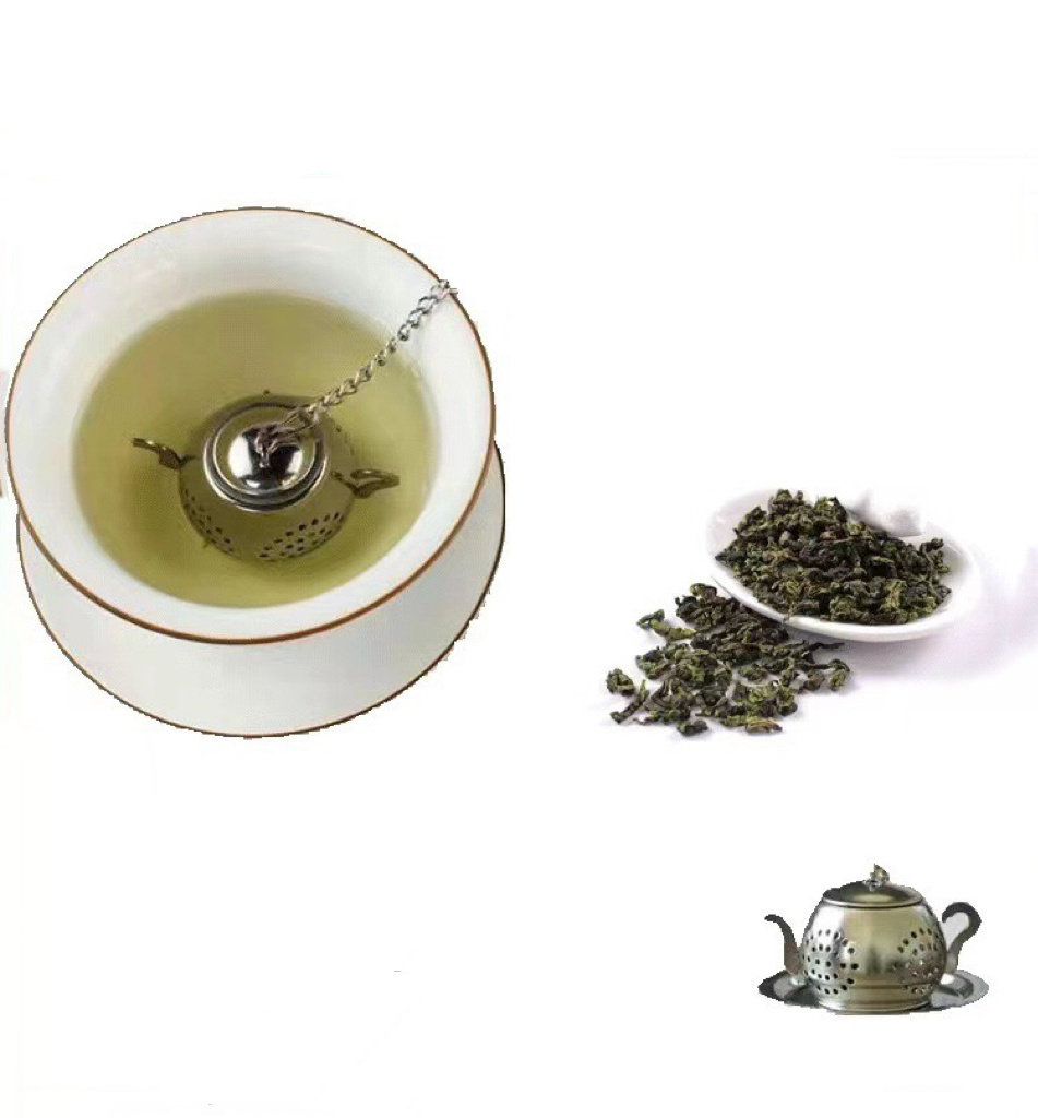 Home and Kitchen Accessories Teapot Shaped Tea Infuser Stainless Steel 304 Tea Strainer