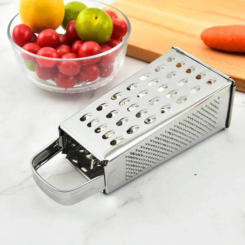 New Arrival Kitchen Gadget Tools Vegetable Cutter Grater Multifunctional Non Slip Stainless Steel 4 in 1 Fruit & Vegetable Tools