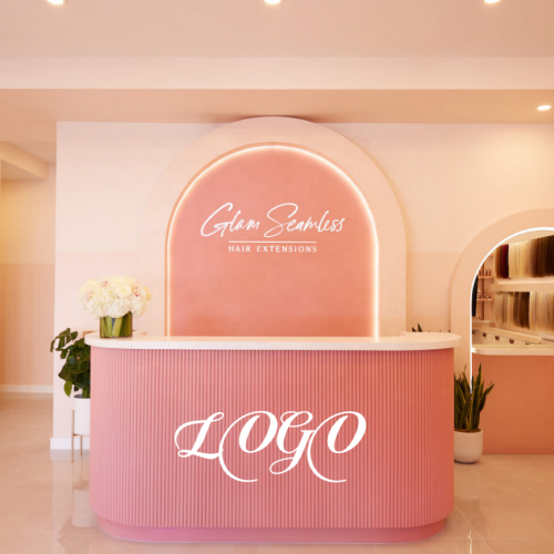 Customized Nail Tashampoo Sink Pink Manshampoo Chaire/pedicure Chairs Salon Furniture Metal Modern Beauty Salon Furniture Set