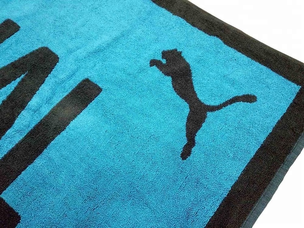 High quality Custom Logo Jacquard towel designs 100% cotton beach towels