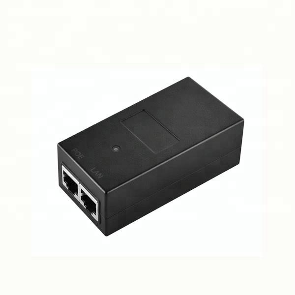 12W Passive POE Injector 24Vdc 0.5A RJ45 Connector Fast Ethernet Desktop Wifi Adapter 12V 36V 48V POE Switch