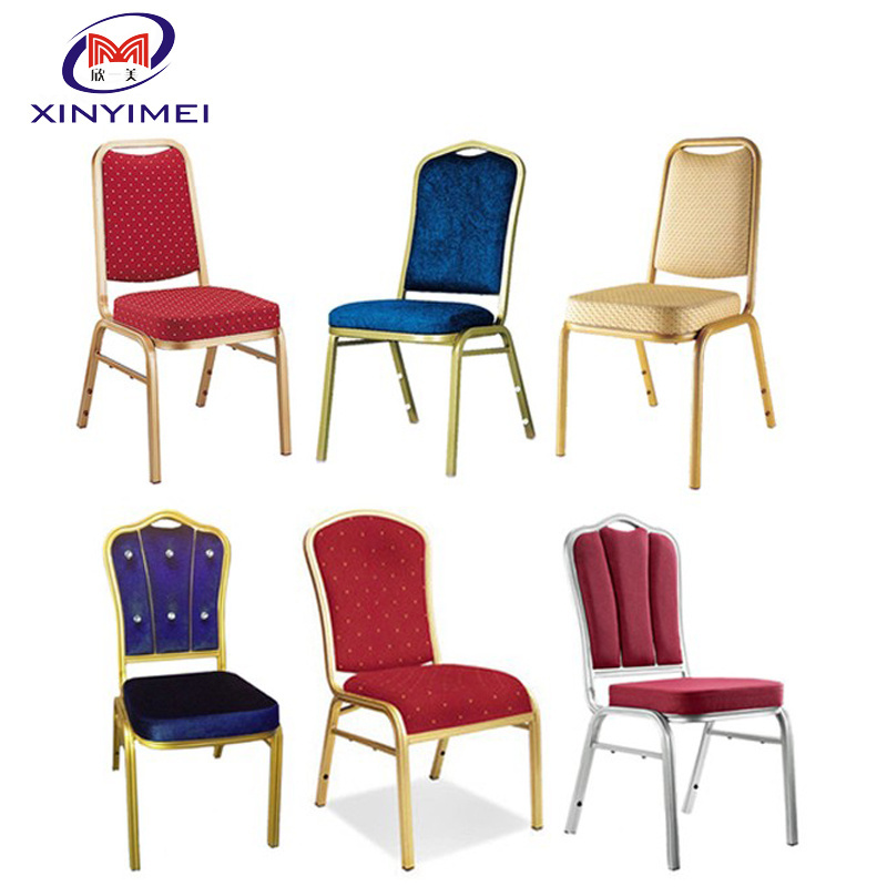 new aluminum cushion hotel chairs turkey electroplated parts crown banquet chair