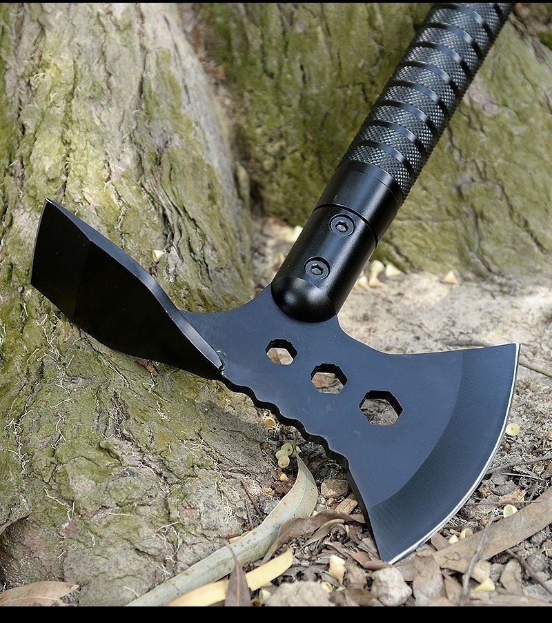 Multifunctional Axe With Outdoor Camping Garden hoe  Woodchop axe