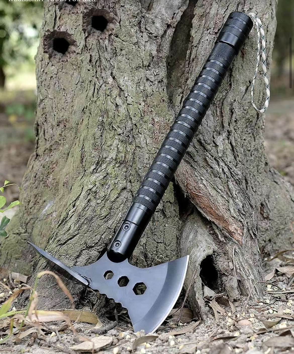 Multifunctional Axe With Outdoor Camping Garden hoe  Woodchop axe