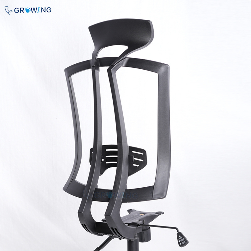 Guangdong Furniture Parts chair Components Revolving Black Office Swivel Chair parts accessories