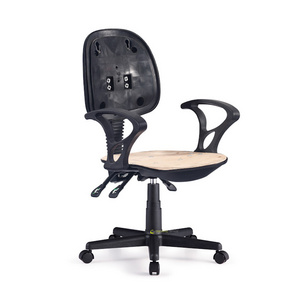 Material Office Chair Back Part Wholesale High Quality Special Design PP Black Industrial Components for Plastic Chairs