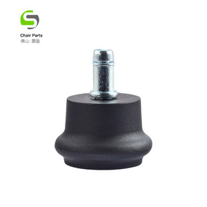 good quality Office Wheel Chair Fixed casters Feet Glides ,Nylon Small Ground Glider LF-05