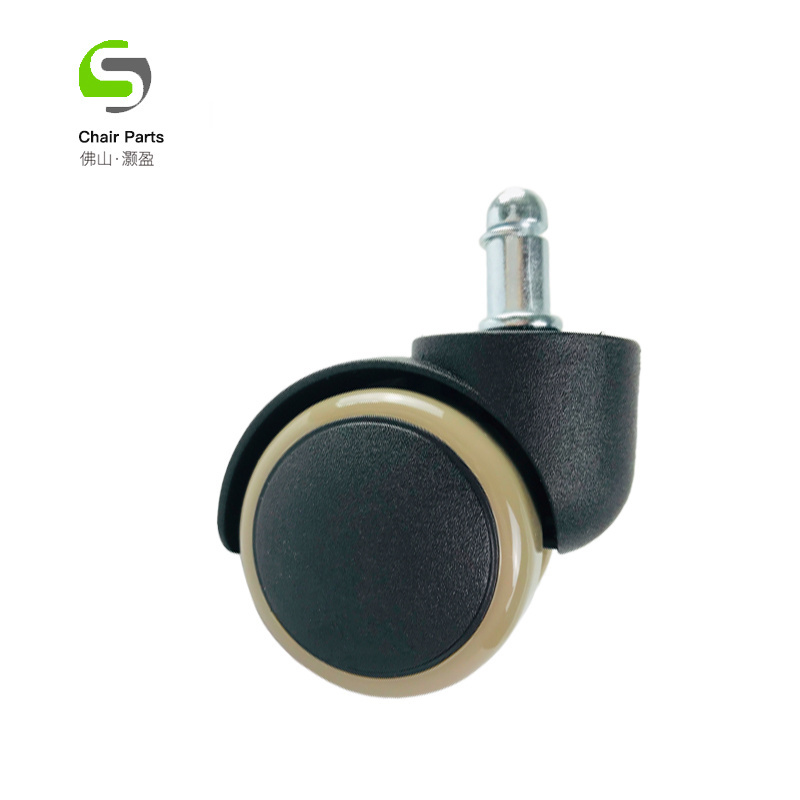 Office Chair PU Casters,Office Swivel Chair Replacement  Spare Parts Castor