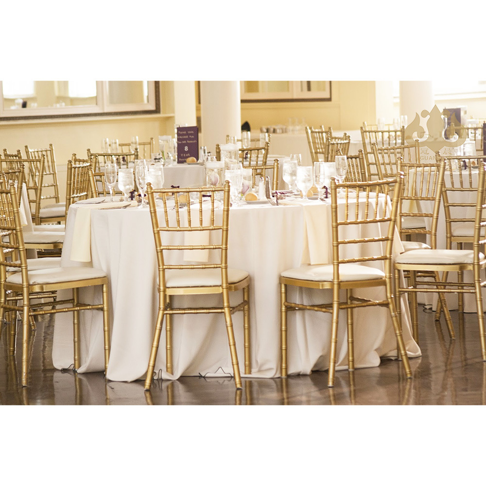 Factory Wholesale Tiffany Chair Acrylic Chavari Banquet Napoleon Dinner Metal Steel Rental Chiavari Chairs For Wedding