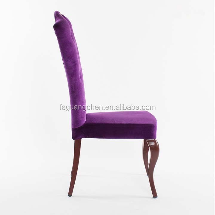 Quality promise Europe style crown classic royal imitated wood king chair