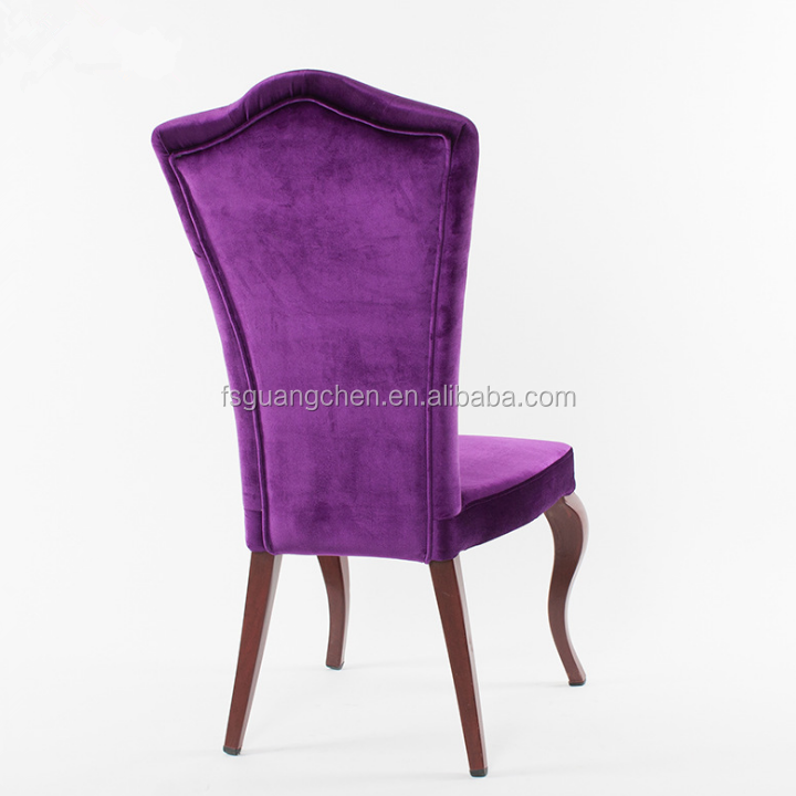 Quality promise Europe style crown classic royal imitated wood king chair