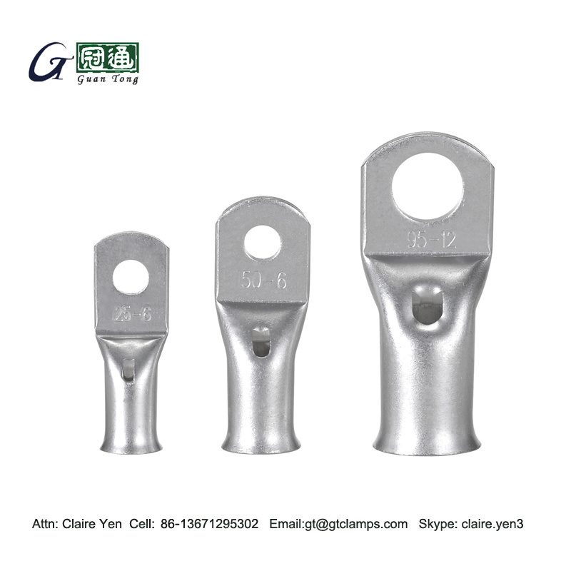 JGY Compression Cable Terminal Ends with inspection hole