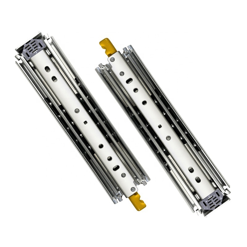 IN STOCK 60 INCH Full Extension Drawer Slides Side Metal Rails Track Guide Glides Runners