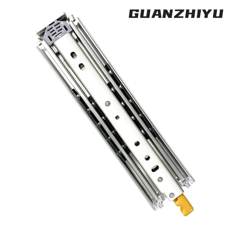 GUANZHIYU 1 Pair Heavy Duty Drawer Slides with Lock Locking Rail Tool Box Runner