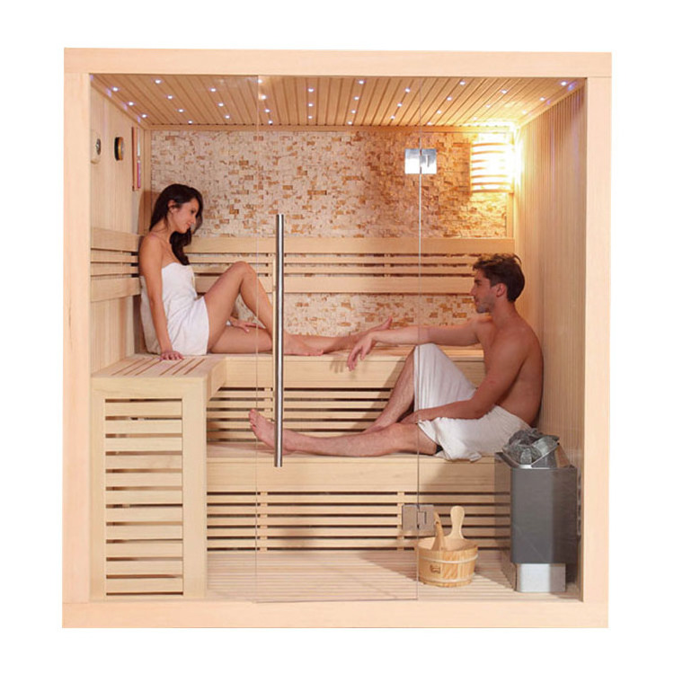 Two persons souna room Traditional Sauna Room