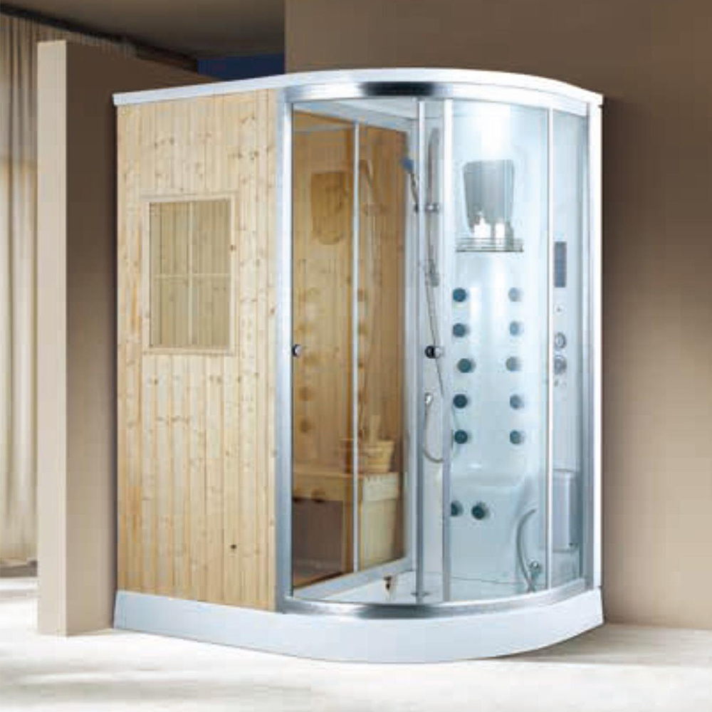 Glass door for steam room dry steam sauna room