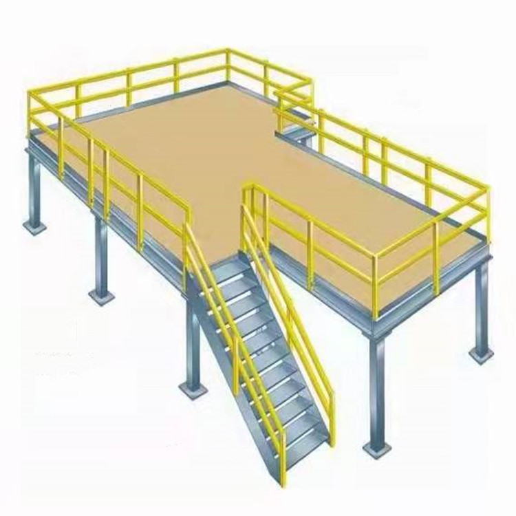 pallet racking supported mezzanine steel platform mezzanine warehouse multi-level mezzanine rack for warehouse