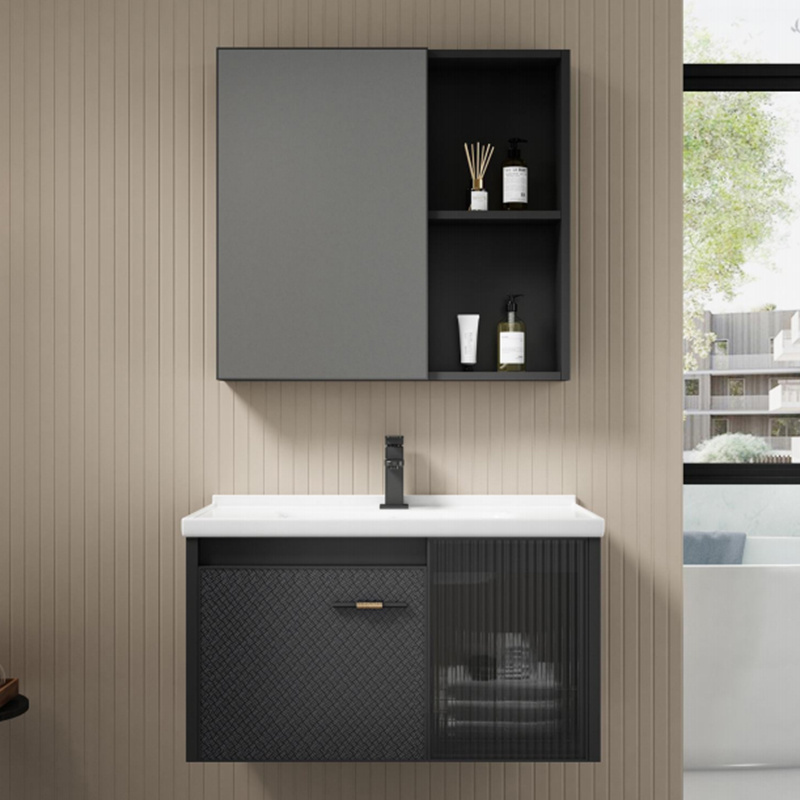 3D Design Service Stainless Steel Bathroom Cabinet Vanity Solid Bathroom Luxury Cabinets Bathroom Cabinets And Vanities