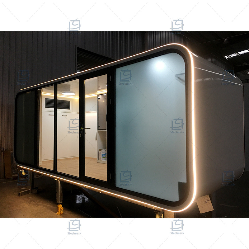 apple cabin prefabricated modular house cabin office portable home pod