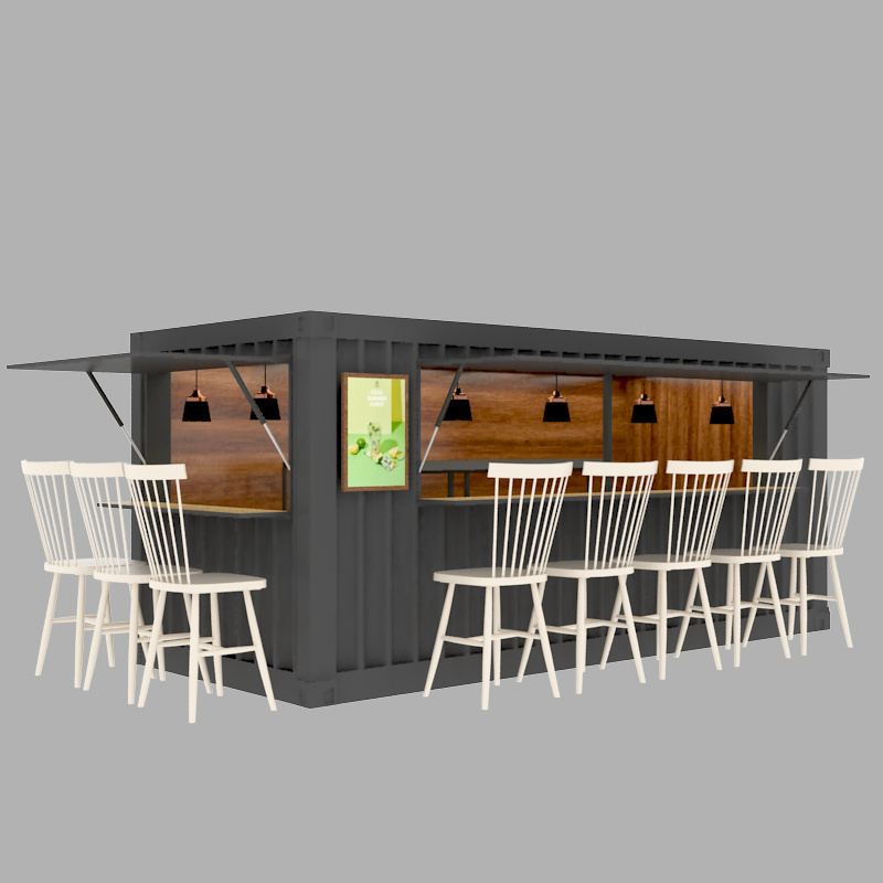 cafe 20ft shipping container bar portable container cafe coffee shop