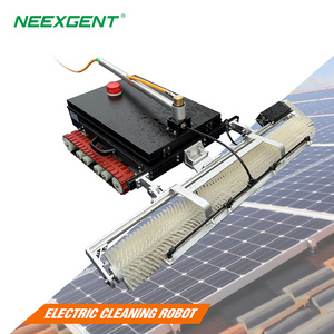 Automatic Solar Panel Cleaning Machine Intelligent Dry Cleaned and Washed Solar Panel Cleaning Robot for Rooftop