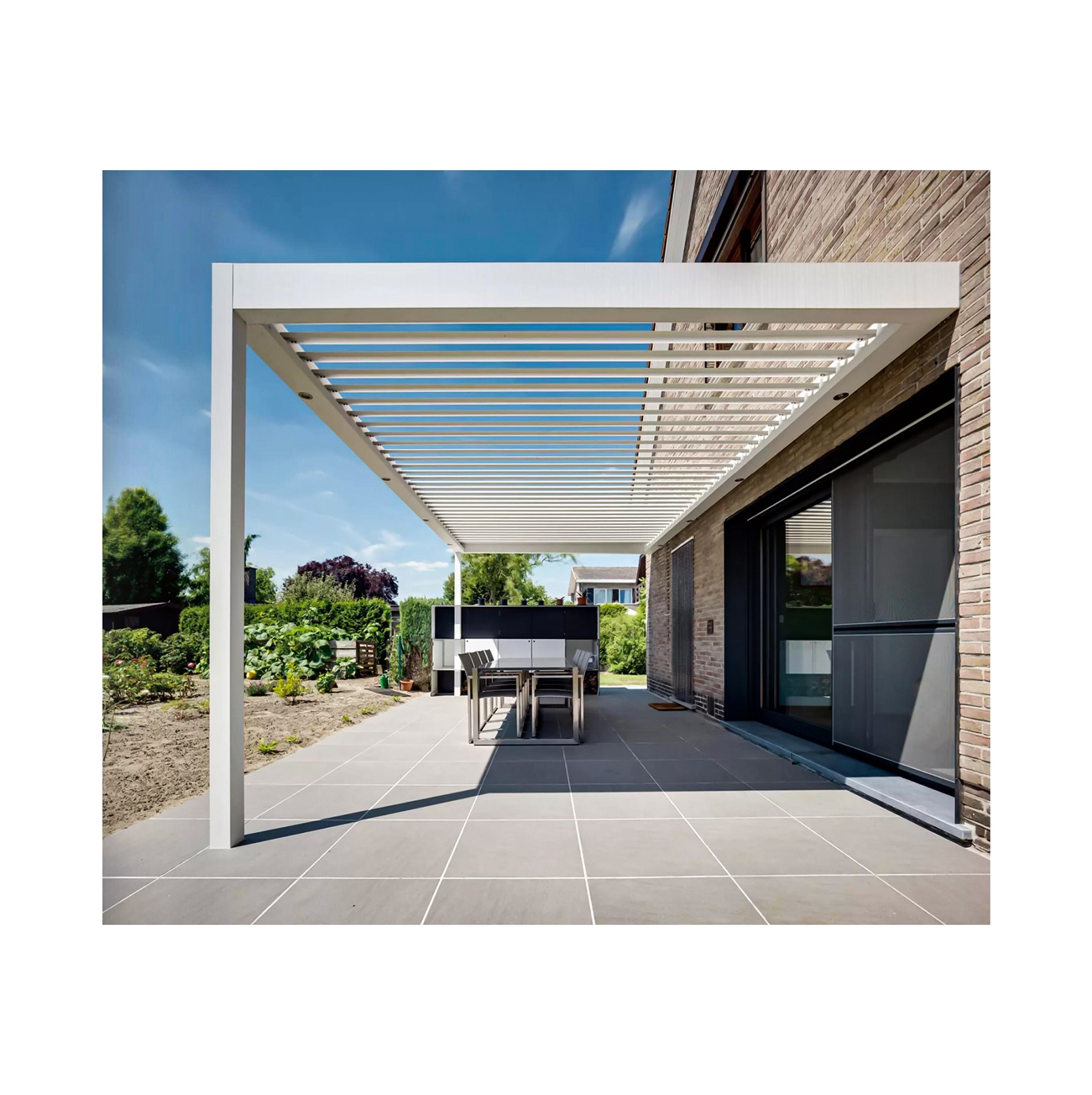 Bioclimatic Canopy Gazebo Pergola Outdoor Waterproof Pergolas And Gazebos