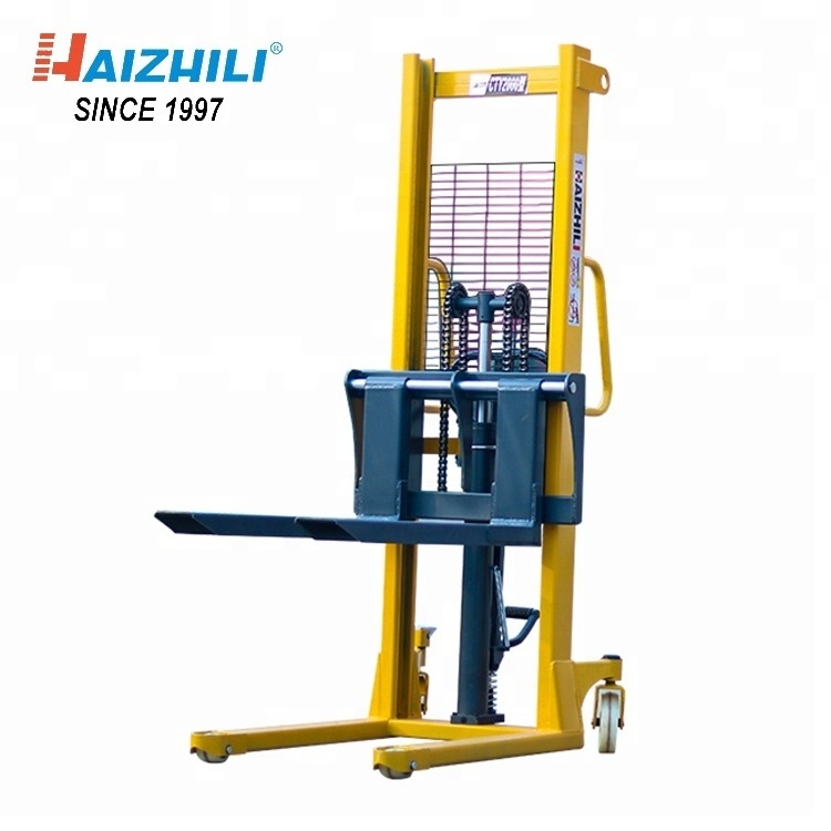 Good Quality Using flexible multifunction manual pallet stacker Hand forklift 2000kg hydraulic manual lifter