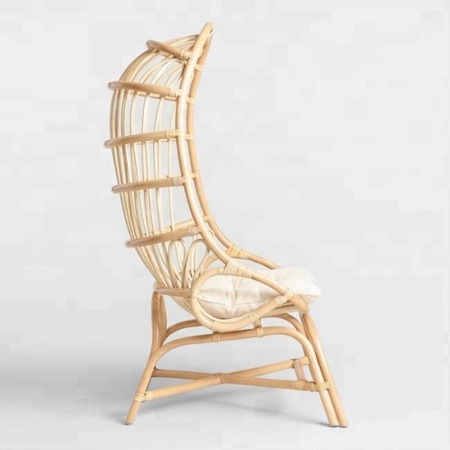 Unique Living Room Furniture Leisure Chair Natural Design Rattan Wicker Chair