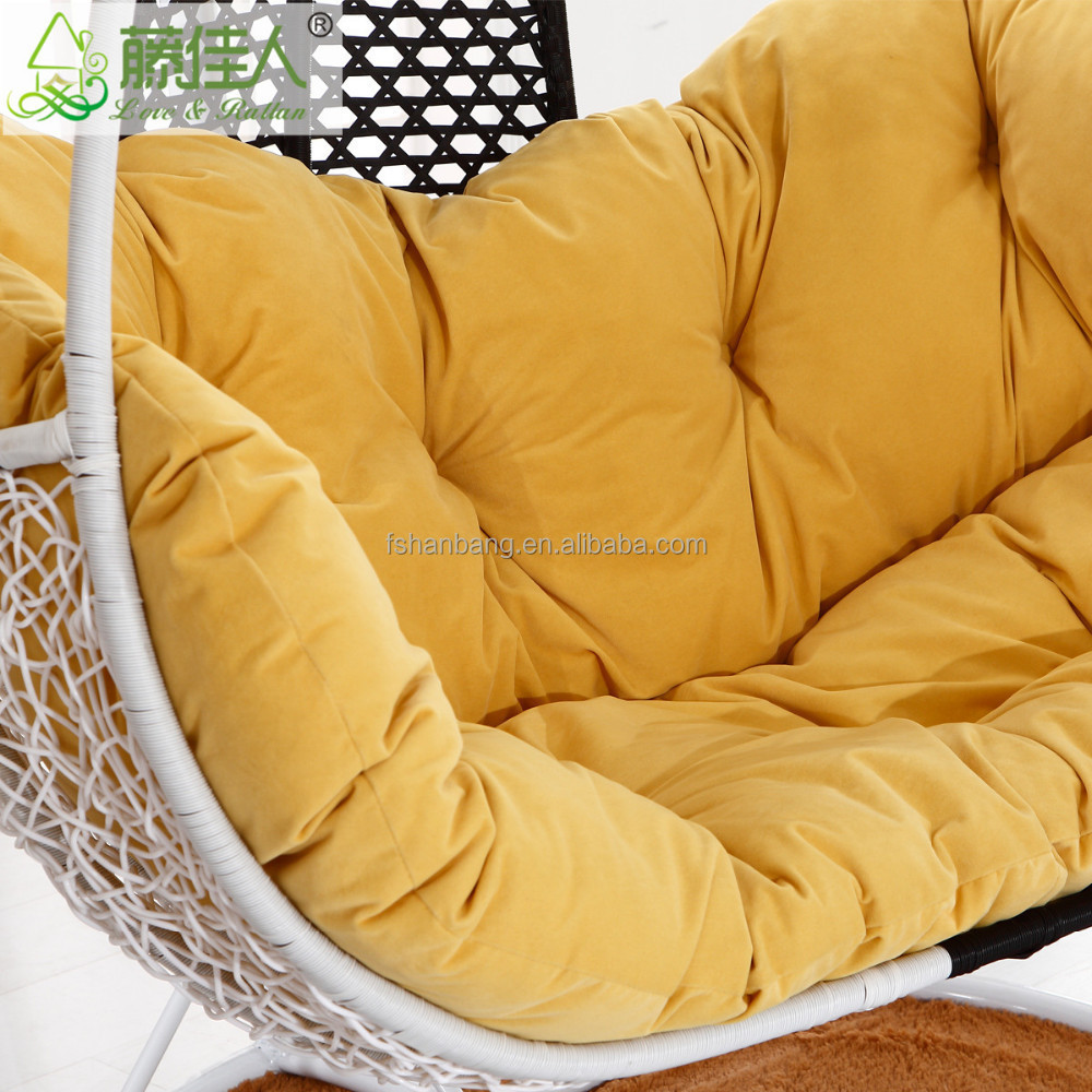 indoor rattan hanging chair swing