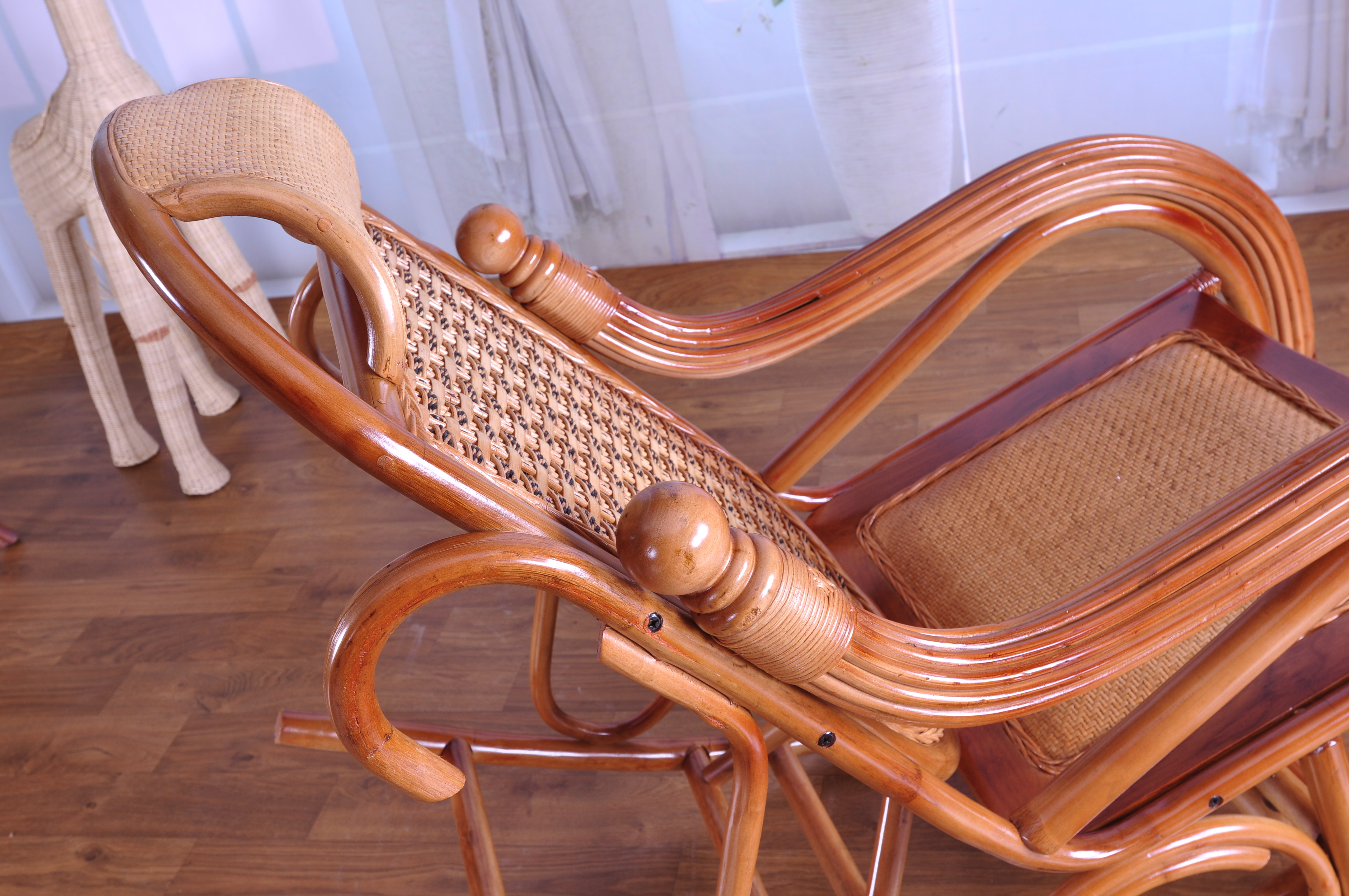 Bamboo Rocking Chair